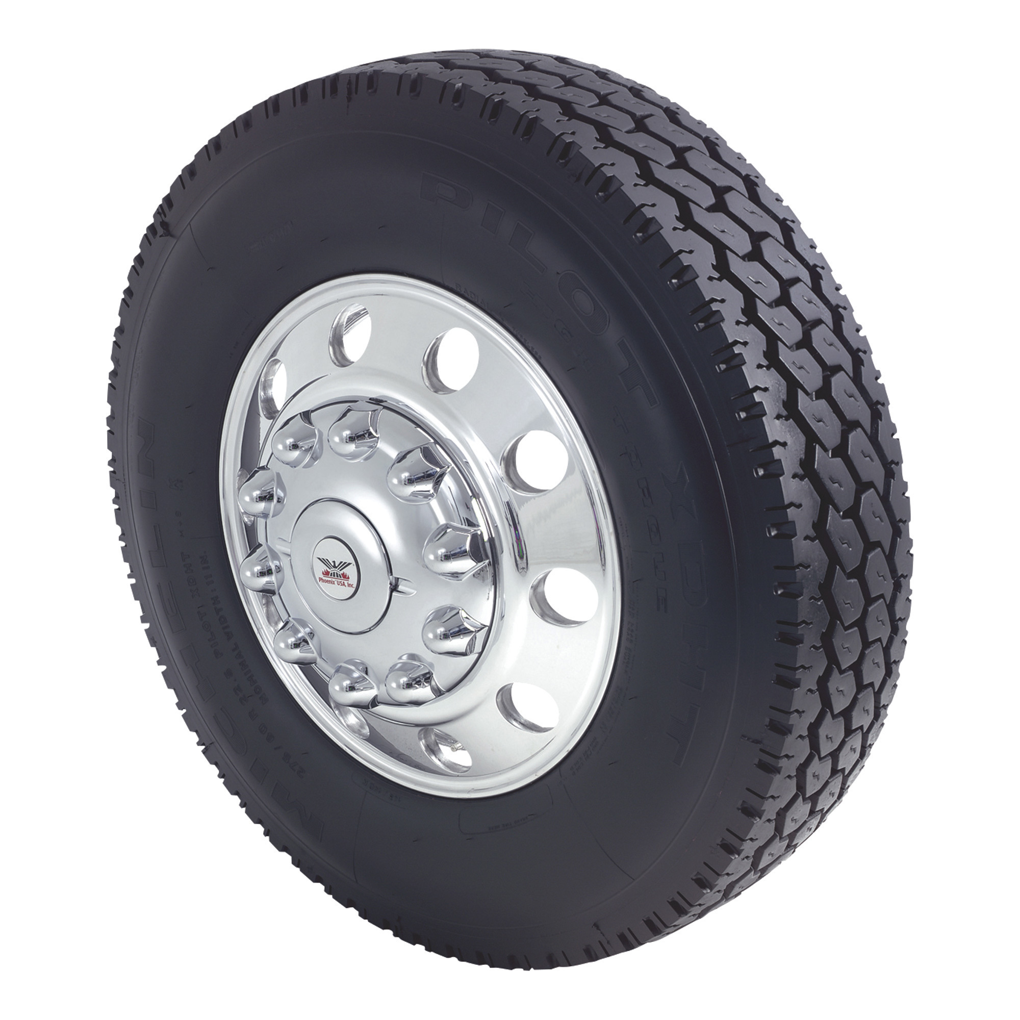 Phoenix USA Hub Cover, Front Wheel, Single Cover, Model# QH1200F
